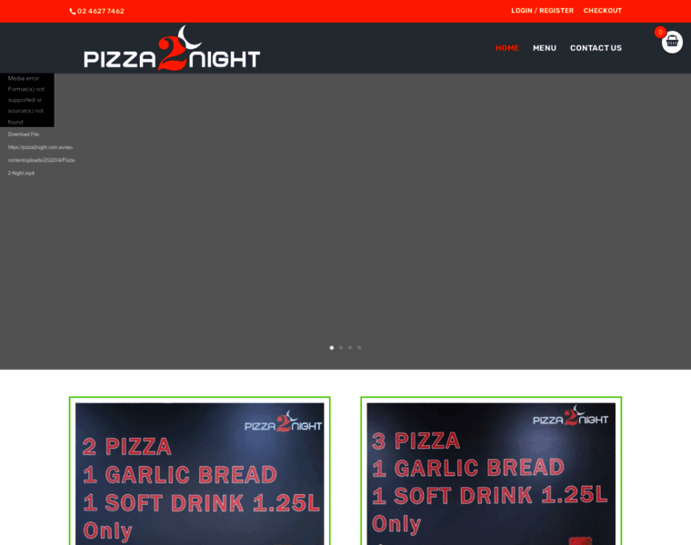 Pizza2night.com.au thumbnail