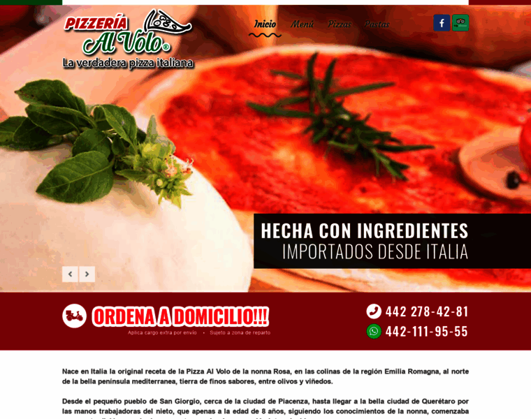Pizzaalvolo.mx thumbnail