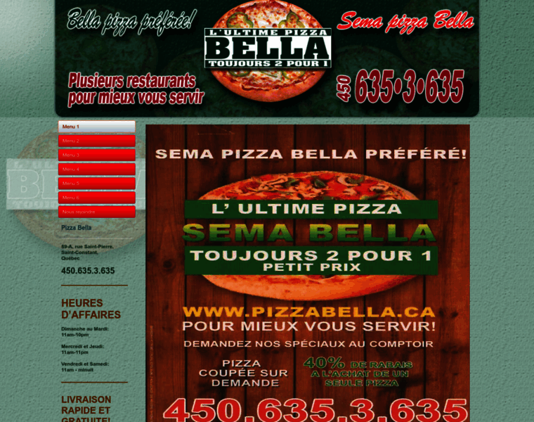 Pizzabella.ca thumbnail