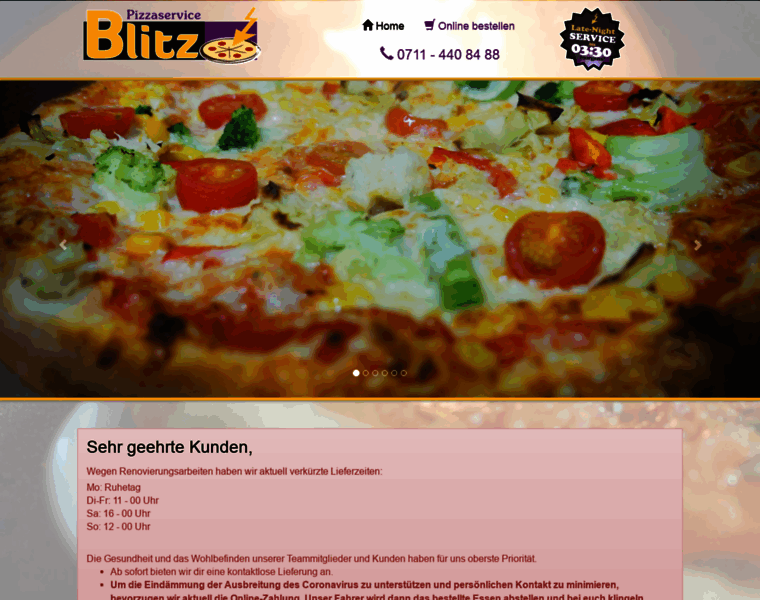 Pizzablitzonline.de thumbnail