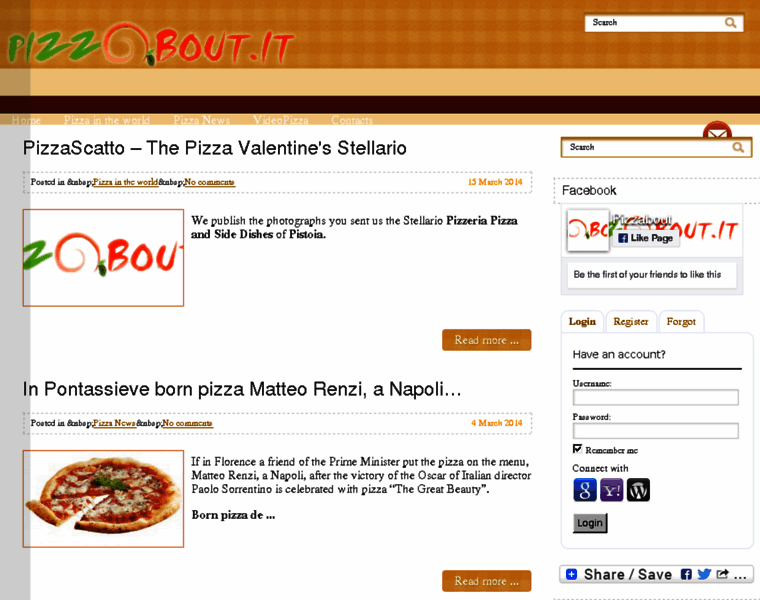 Pizzabout.it thumbnail