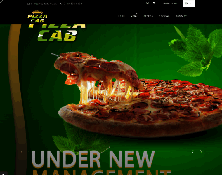 Pizzacab.co.uk thumbnail