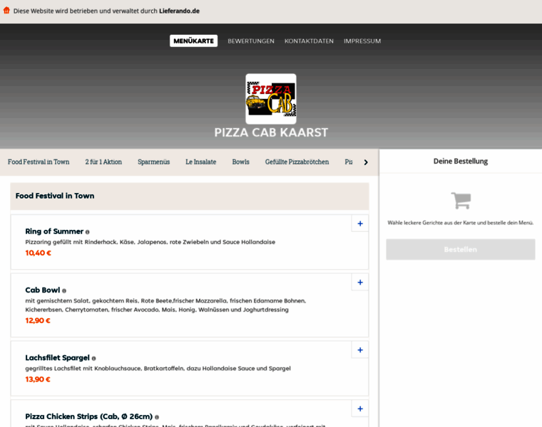 Pizzacabkaarstneusserstrasse.de thumbnail Pizzacabkaarstneusserstrasse.de thumbnail
