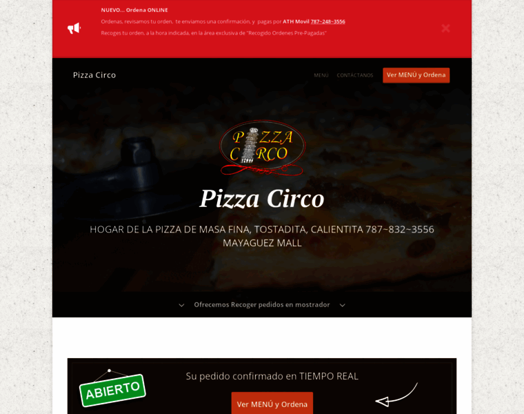Pizzacirco.com thumbnail