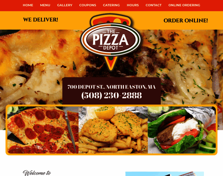 Pizzadepoteaston.com thumbnail