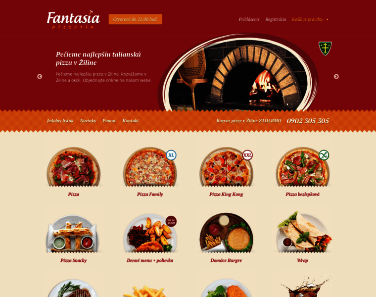 Pizzafantasia.sk thumbnail