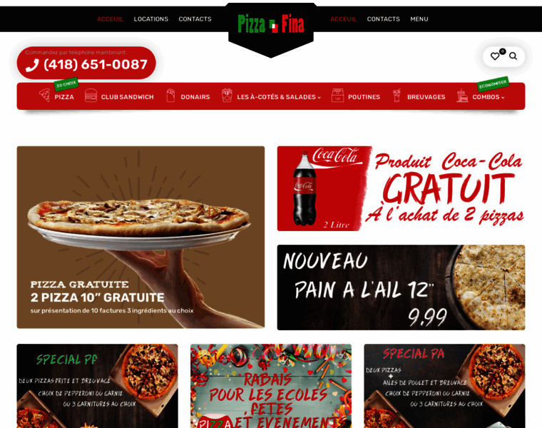 Pizzafina.ca thumbnail