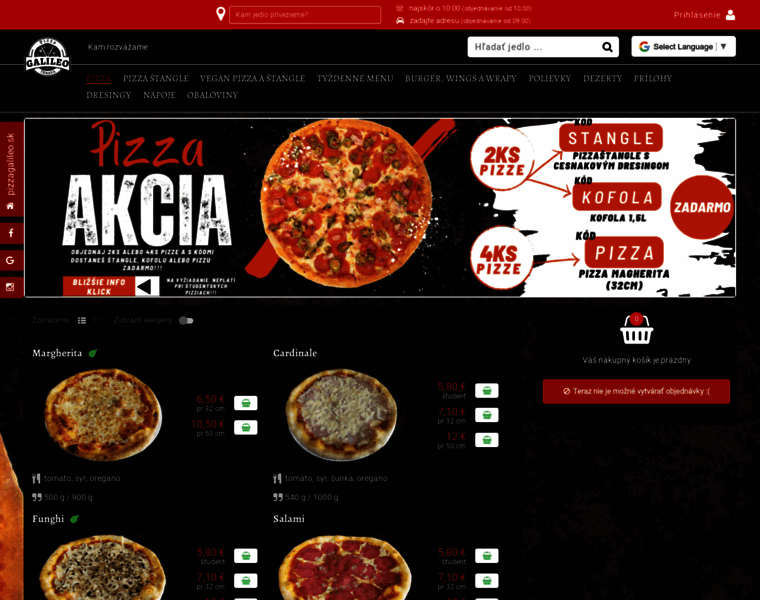 Pizzagalileo.sk thumbnail