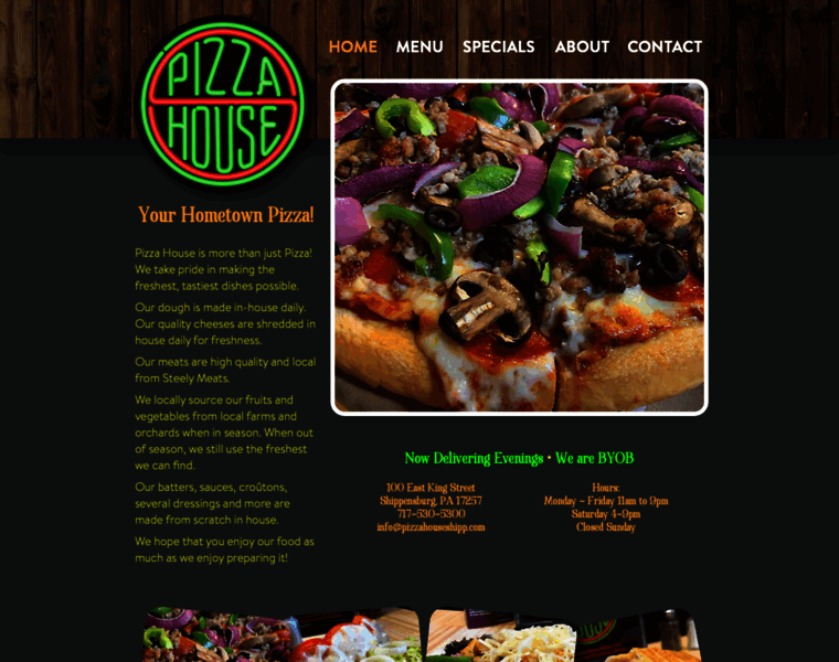 Pizzahouseshipp.com thumbnail