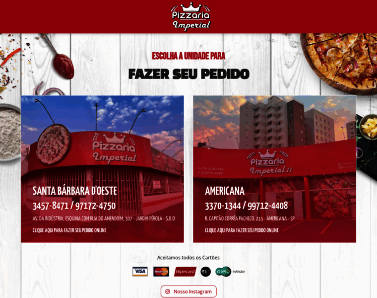 Pizzaimperial.com.br thumbnail
