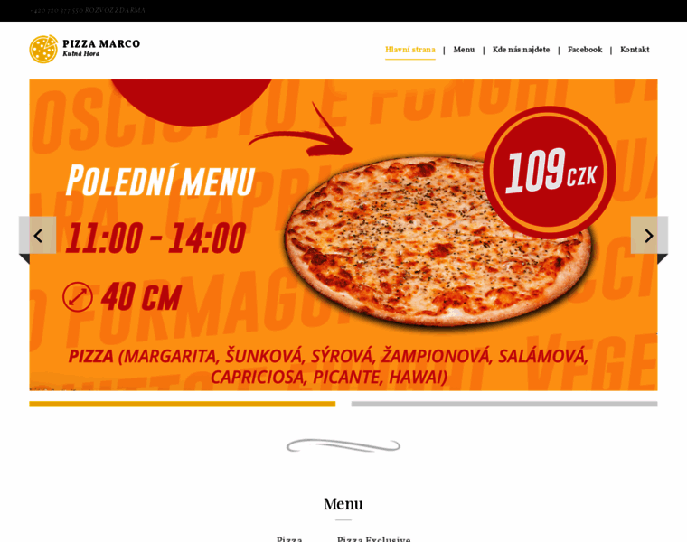 Pizzamarco.cz thumbnail