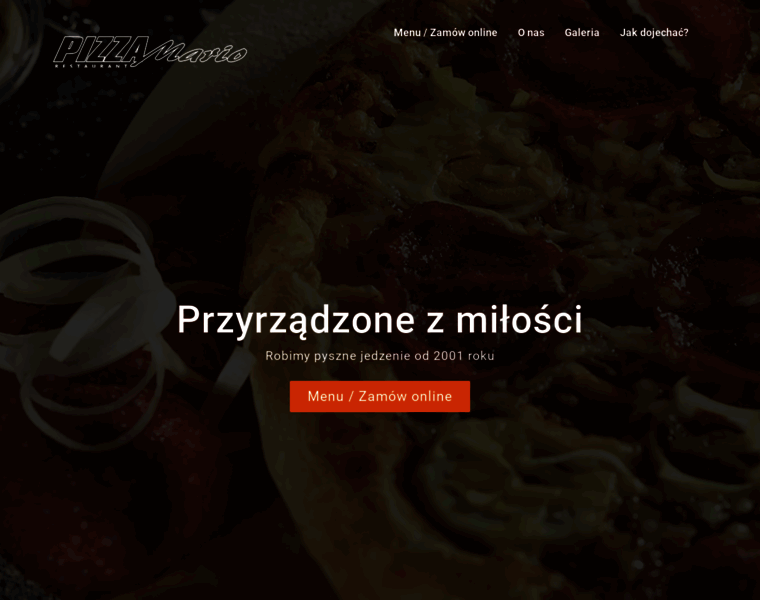 Pizzamario.com thumbnail