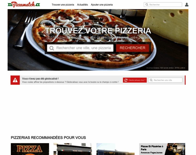 Pizzamatch.com thumbnail