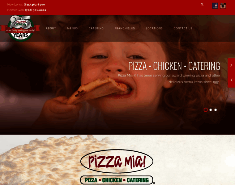 Pizzamiaonline.com thumbnail