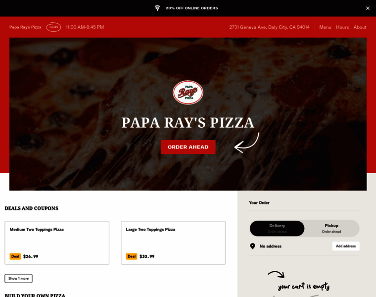 Pizzapaparays.com thumbnail