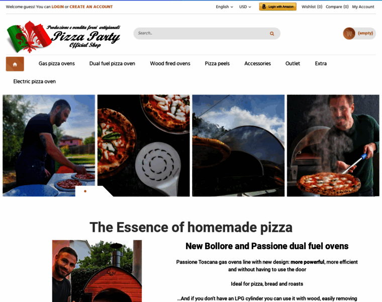 Pizzapartyshop.com thumbnail