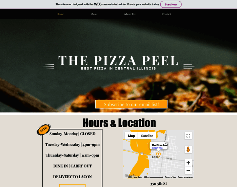 Pizzapeel.com thumbnail