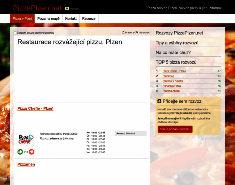 Pizzaplzen.net thumbnail