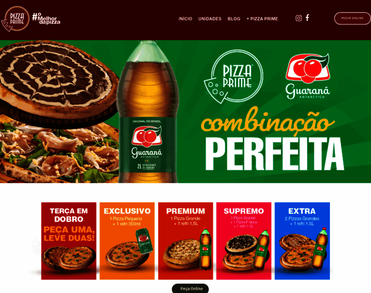 Pizzaprime.com.br thumbnail