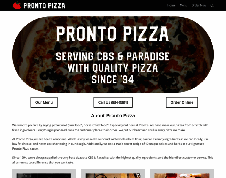 Pizzapronto.com thumbnail