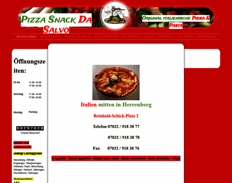 Pizzasnack-dasalvo.de thumbnail