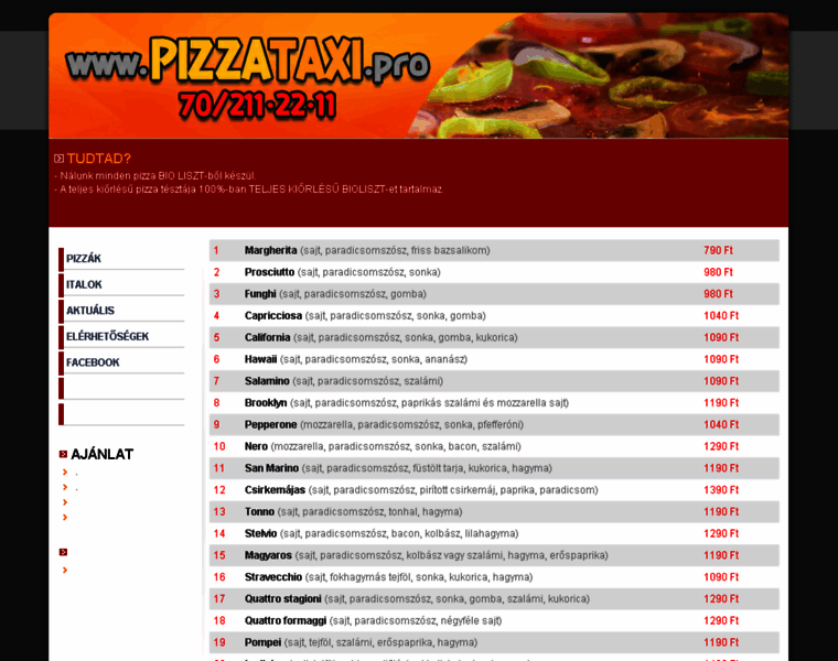 Pizzataxi.pro thumbnail