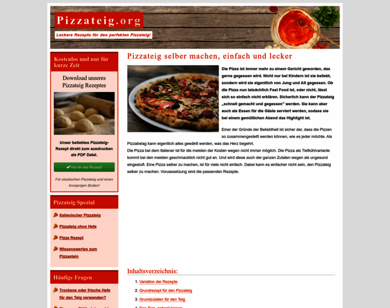 Pizzateig.org thumbnail