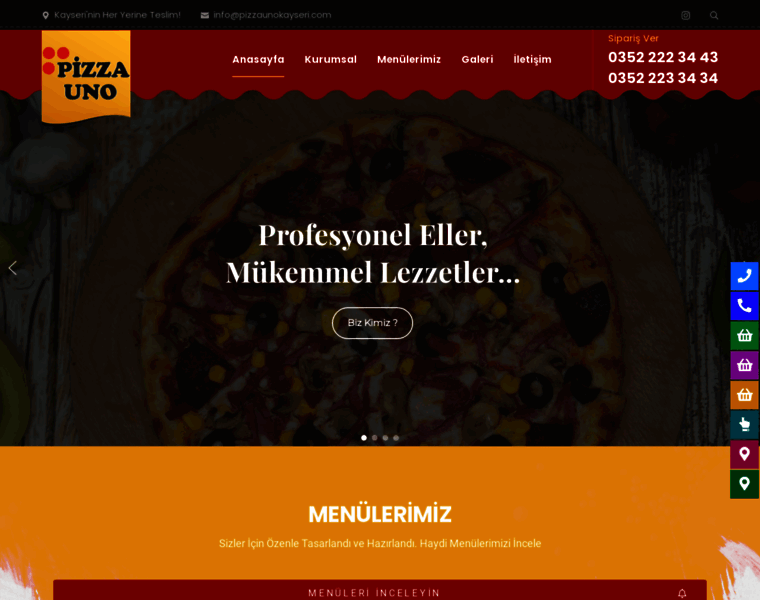 Pizzaunokayseri.com thumbnail