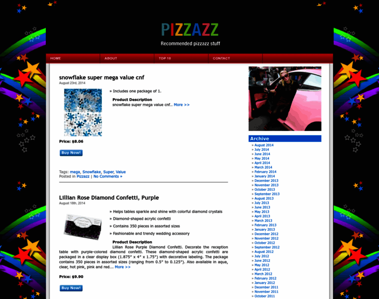 Pizzazz.com thumbnail