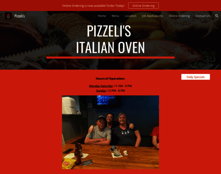 Pizzelis.com thumbnail