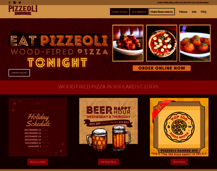 Pizzeoli.com thumbnail