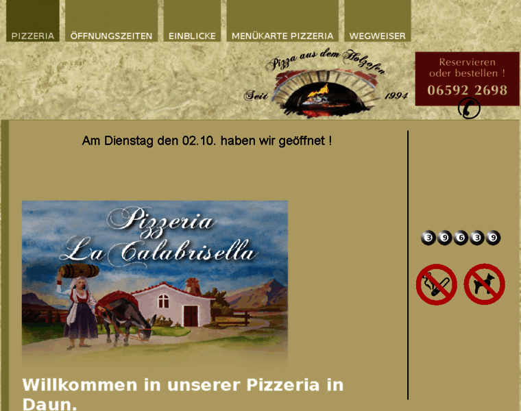 Pizzeria-la-calabrisella.de thumbnail