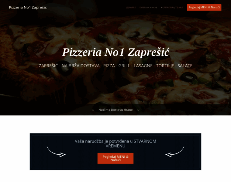 Pizzeria-no1.com thumbnail