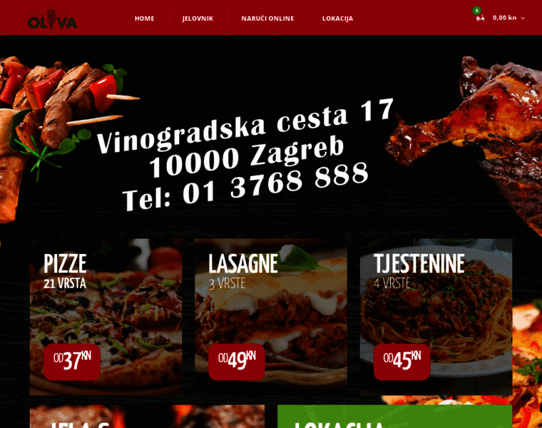 Pizzeria-oliva.com.hr thumbnail