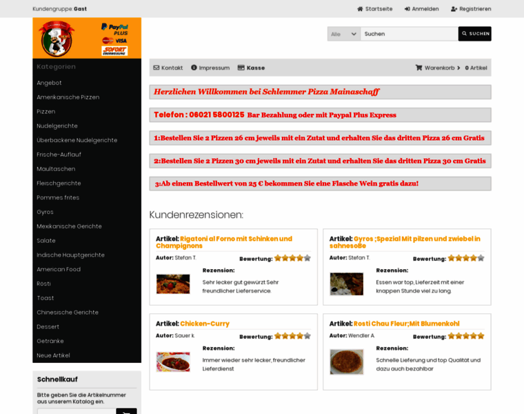 Pizzeria-schlemmer-mainaschaff.de thumbnail
