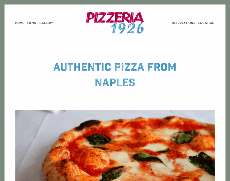Pizzeria1926.com thumbnail