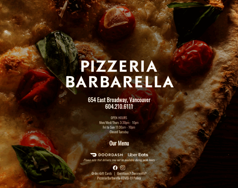 Pizzeriabarbarella.com thumbnail