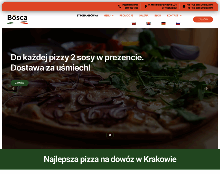 Pizzeriabosca.pl thumbnail
