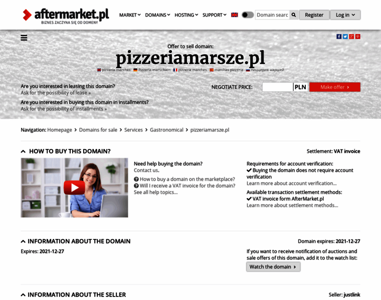 Pizzeriamarsze.pl thumbnail