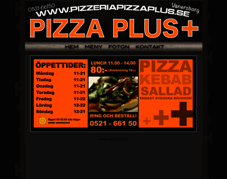 Pizzeriapizzaplus.se thumbnail
