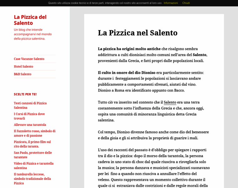 Pizzica.info thumbnail