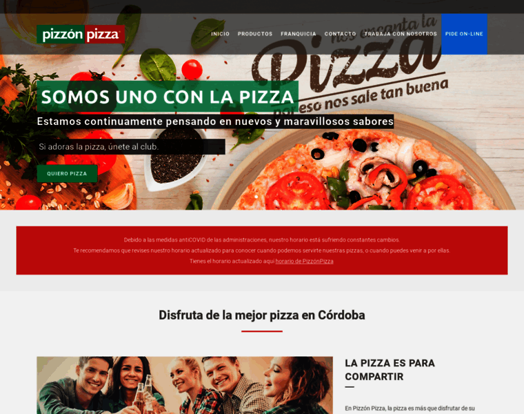 Pizzonpizza.com thumbnail