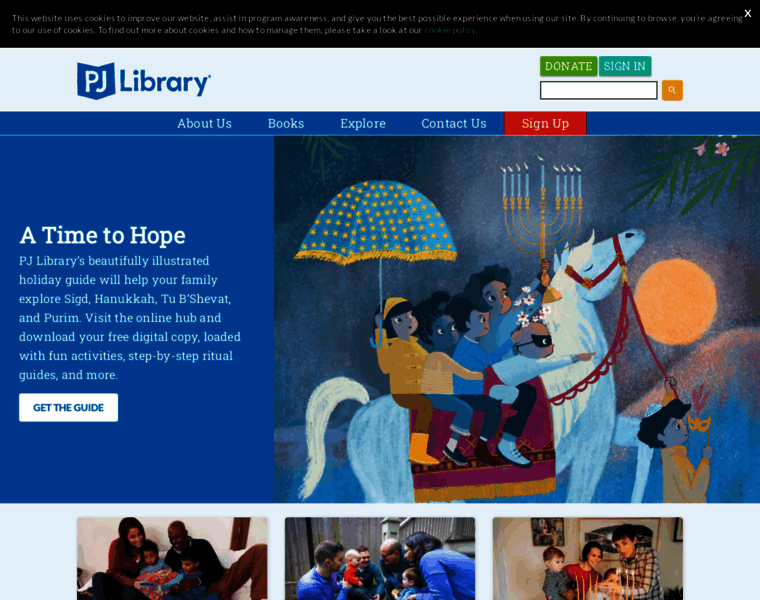 Pjlibrary.org thumbnail