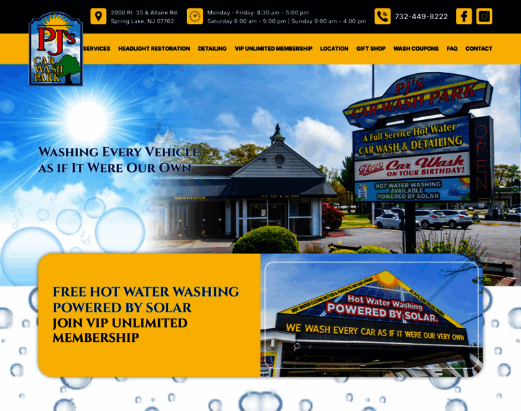 Pjs-carwashpark.com thumbnail