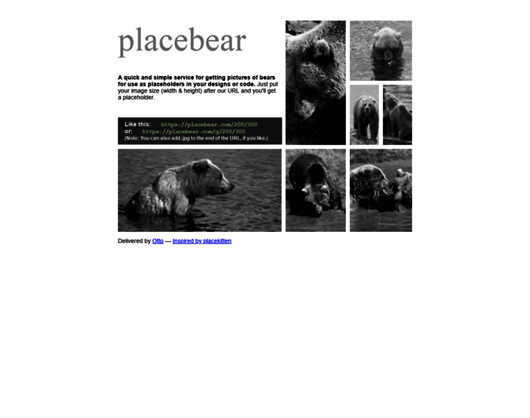 Placebear.com thumbnail