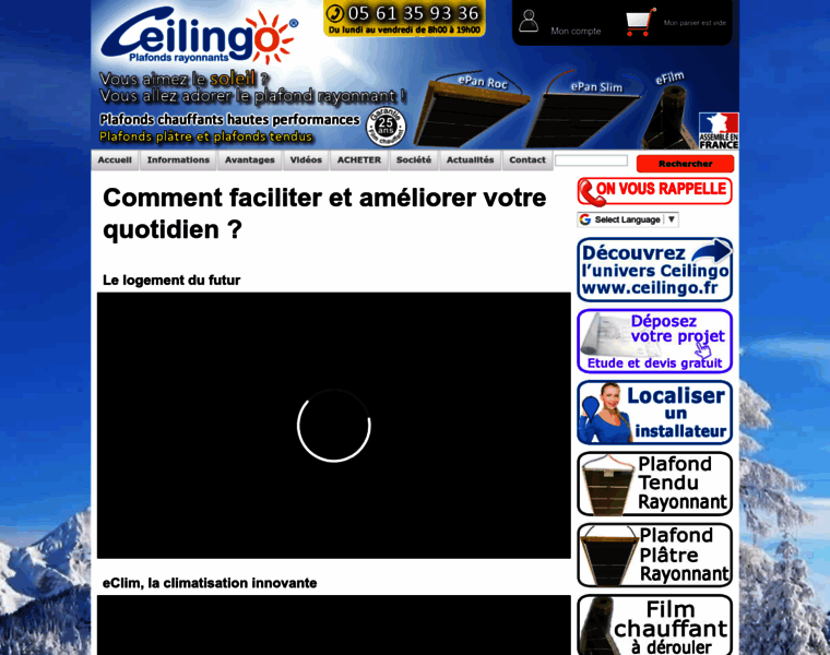 Plafondchauffant.fr thumbnail