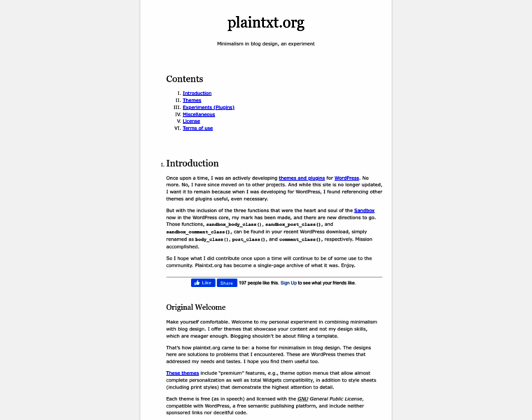 Plaintxt.org thumbnail