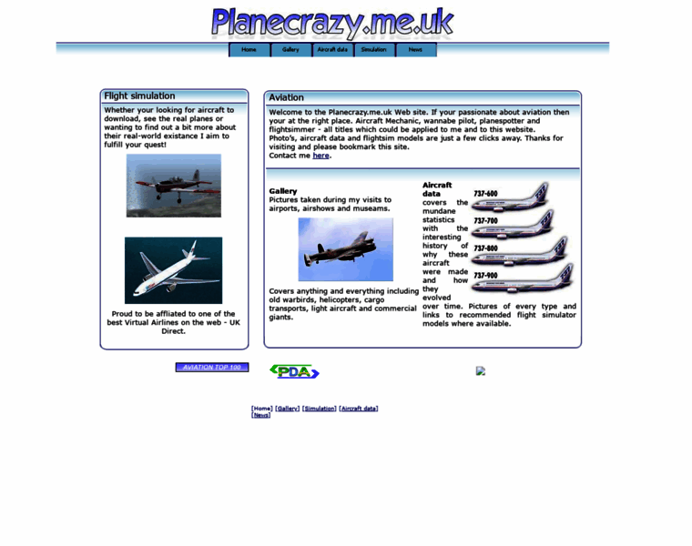 Planecrazy.me.uk thumbnail