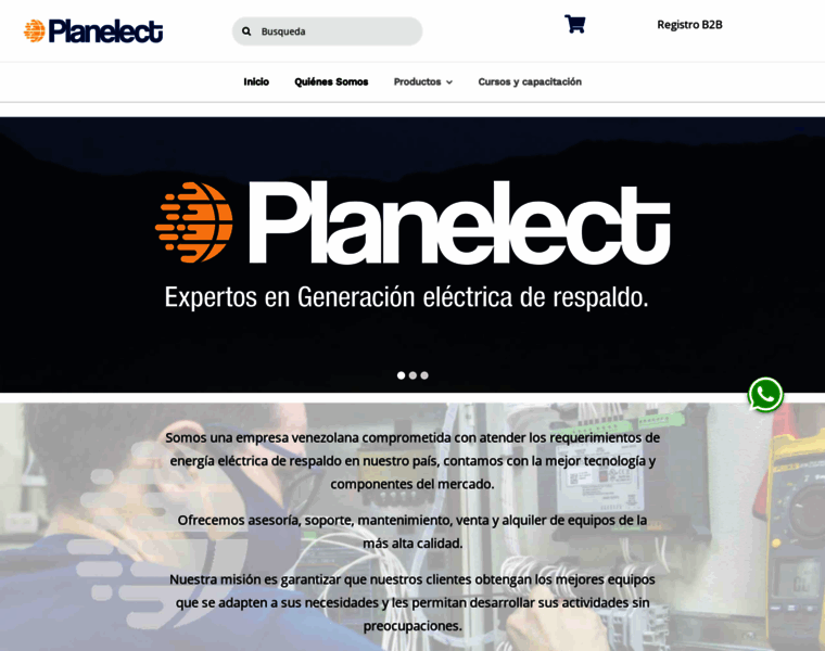 Planelect.com thumbnail