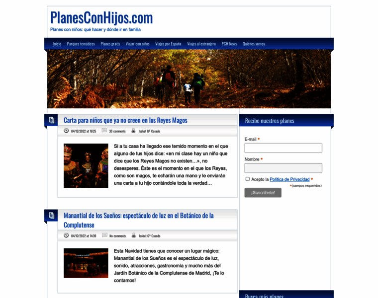 Planesconhijos.com thumbnail
